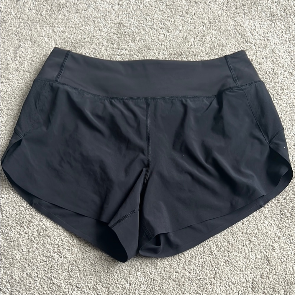 Athleta Black Athletic Shorts for Performance “Run with it”